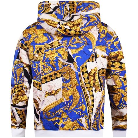 versus versace jumper mens|versace barocco hoodie.